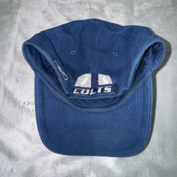 Indianapolis Colts Reebok NFL Team Adjustable Ball Hat Cap Football Cap OSFM - Picture 4 of 7
